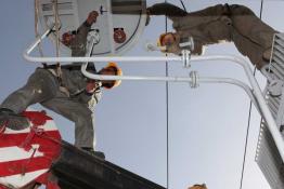 延安供電局80小時更換主變?nèi)徑庵镜そ穸秒姞顩r