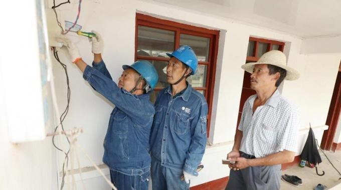 服務(wù)農(nóng)家樂 確保節(jié)日安全可靠用電