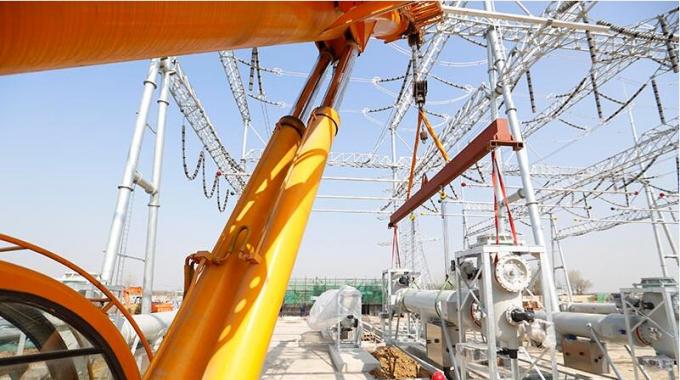 安徽電網(wǎng)迎峰度夏“頭號工程”全面進入電氣施工高峰期