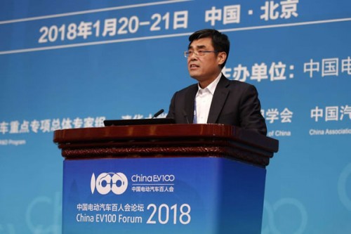 舒印彪：電動(dòng)汽車(chē)是經(jīng)濟(jì)社會(huì)再電氣化的重要標(biāo)志