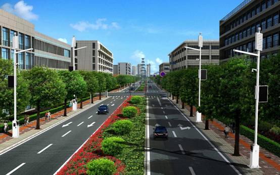 盞盞路燈“點(diǎn)亮”南沙新區(qū)物聯(lián)網(wǎng)智慧新城信息<font color=