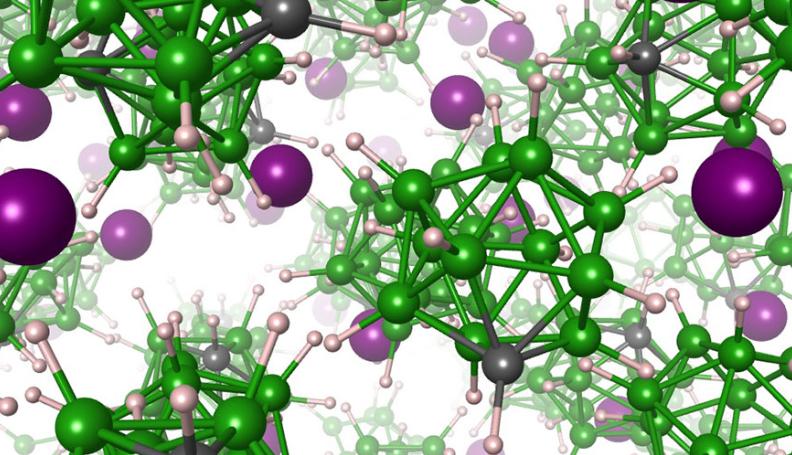 硼原子替代碳原子 閉合硼酸鹽或成固態(tài)鋰電池電解質材料