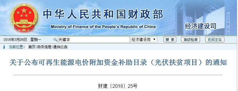 重磅：財政部戶用光伏扶貧電站名單來了！補貼優(yōu)先發(fā)放