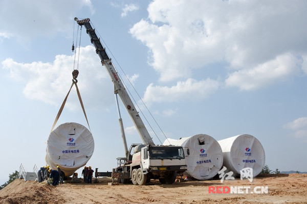 雙峰紫云山風電項目進入設(shè)備安裝階段 總投資4.5億元