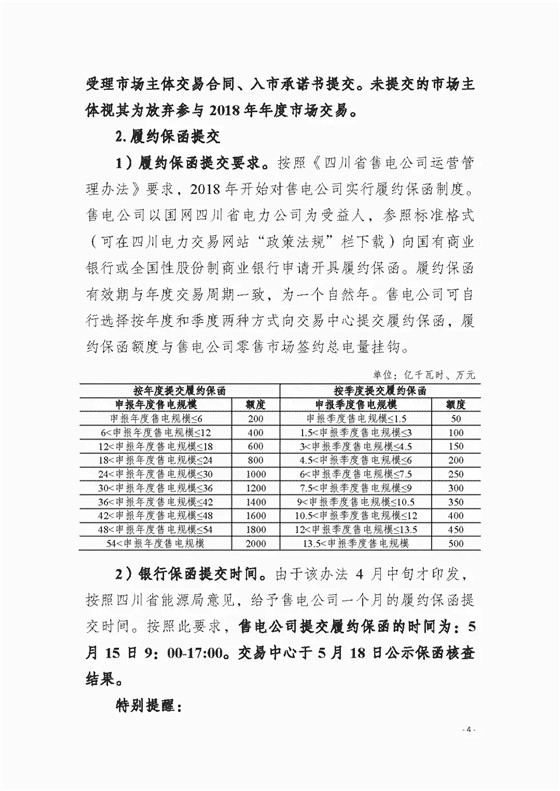 四川2018年度電力直接交易1號公告：風(fēng)電、光伏、部分水電企業(yè)可參與直接交易