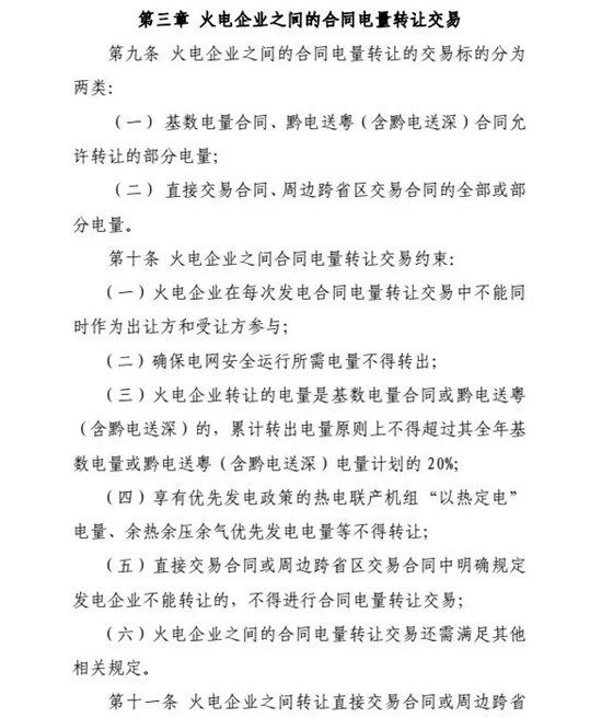【貴州電力交易中心】貴州電力市場合同電量轉(zhuǎn)讓交易實(shí)施辦法
