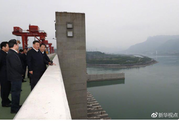 習(xí)近平總書記湖北之行第一天:首站宜昌