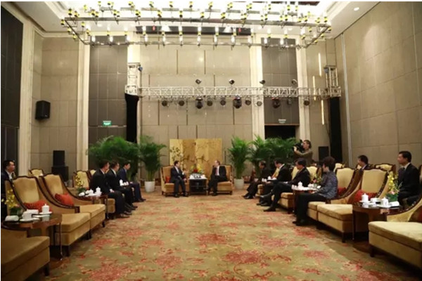 落實80億元吹風(fēng)項目 四川省省長尹力會見三一集團總裁唐修國