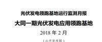 大同一期光伏發(fā)電領跑基地運行監(jiān)測月報發(fā)布 各大企業(yè)表現(xiàn)如何？