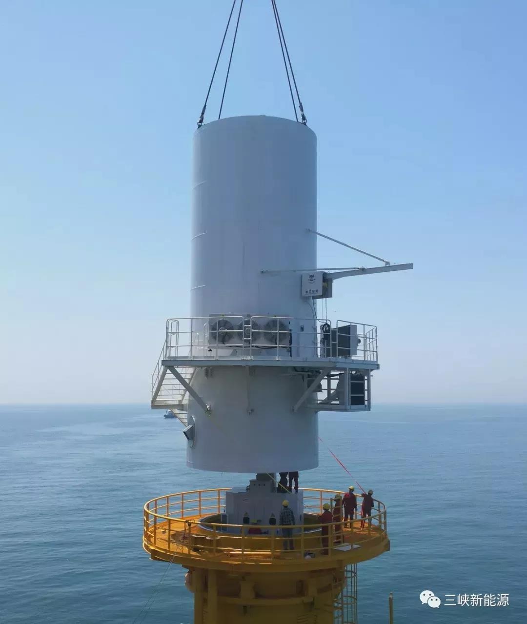 東北地區(qū)首個海上風(fēng)電項目全面進(jìn)入風(fēng)機(jī)吊裝階段