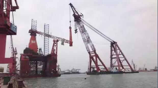 可抗16級(jí)臺(tái)風(fēng)、服務(wù)10MW海上風(fēng)機(jī)！全球首制深潛坐底多功能風(fēng)電工程船交付