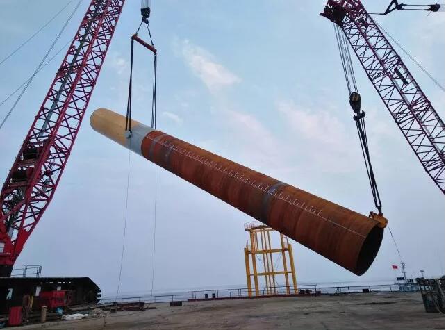 “海上風(fēng)電大直徑單樁翻身鉗遛尾技術(shù)”獲先進(jìn)操作法創(chuàng)新獎(jiǎng)