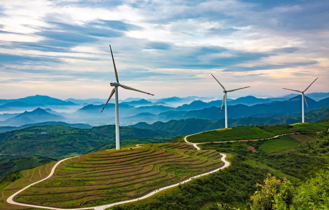 中國樣板︱中東歐國家代表團訪問中廣核寧海一市風(fēng)電場