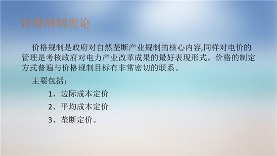 我國電力價格規(guī)制現(xiàn)狀、存在的問題及原因分析