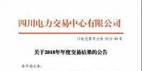 四川年度交易：水電均價0.223元，最低0.036元