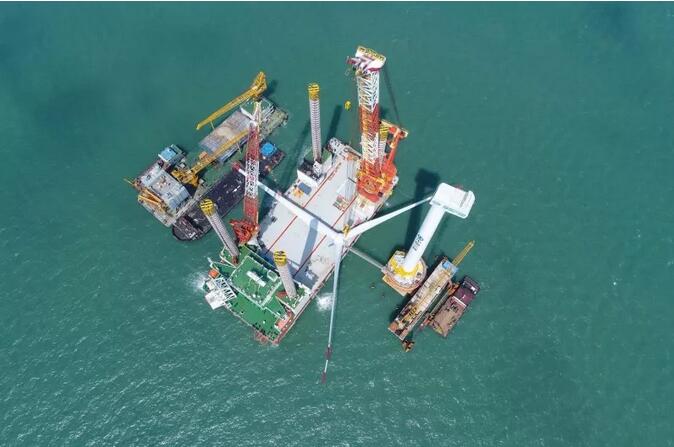 國(guó)內(nèi)首個(gè)大功率海上風(fēng)電試驗(yàn)風(fēng)場(chǎng)建設(shè)圓滿收官