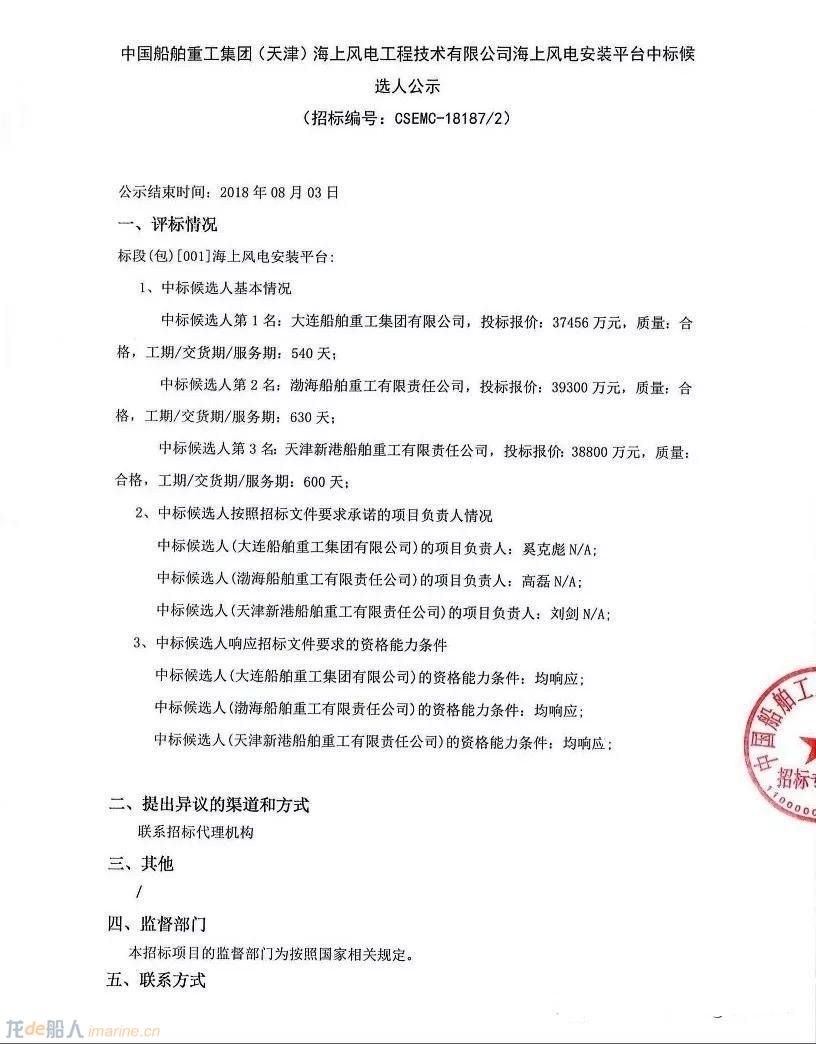 3.7億元！這家船廠將中標(biāo)海上風(fēng)電安裝平臺