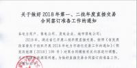 湖北2018年第一、二批年度直接交易合同簽訂準(zhǔn)備工作