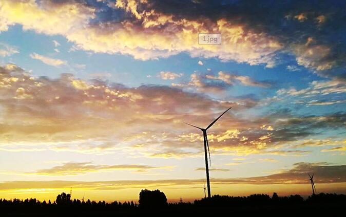 臨西運(yùn)河200兆瓦風(fēng)電場項目一期100兆瓦全容量并網(wǎng)發(fā)電