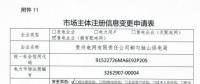 貴州公示2家售電公司、3家電力用戶及1家電網(wǎng)企業(yè)的注冊(cè)信息變更申請(qǐng)