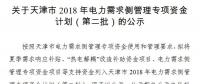 1917萬(wàn)元！天津公示2018年電力需求側(cè)管理專項(xiàng)資金計(jì)劃（第二批）