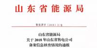 山東2018年售電公司備案信息核查情況：2家售電公司被強(qiáng)制退市