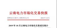 云南10月電力市場(chǎng)化交易快報(bào)：平均成交價(jià)0.11321元/千瓦時(shí)